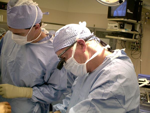 Dr. Michael Harrison in operating room