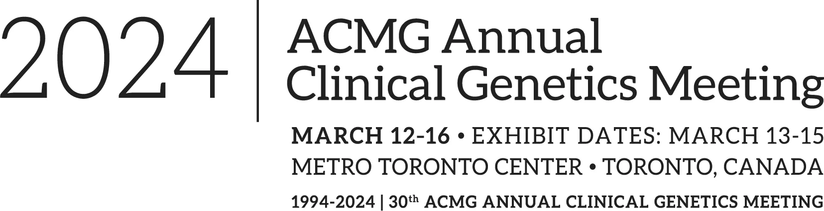 ACMG 2024 Annual Clinical Genetics Meeting
